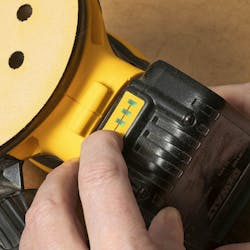 Eksenterslipere batteri testvinner: DeWalt DCW210N Eksenterslipere batteri testvinner: DeWalt DCW210N
